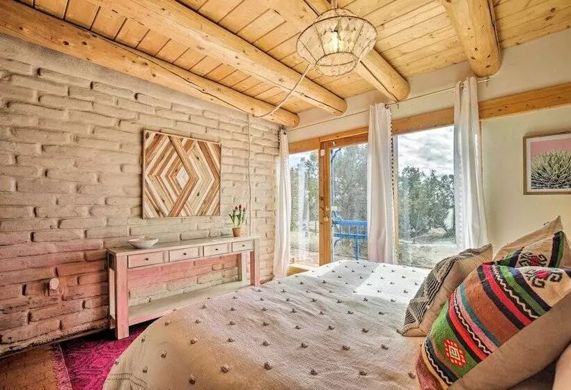 Authentic Santa Fe Adobe Home W/ Desert Views