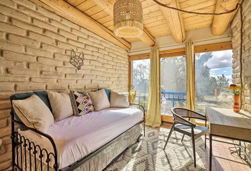 Authentic Santa Fe Adobe Home W/ Desert Views