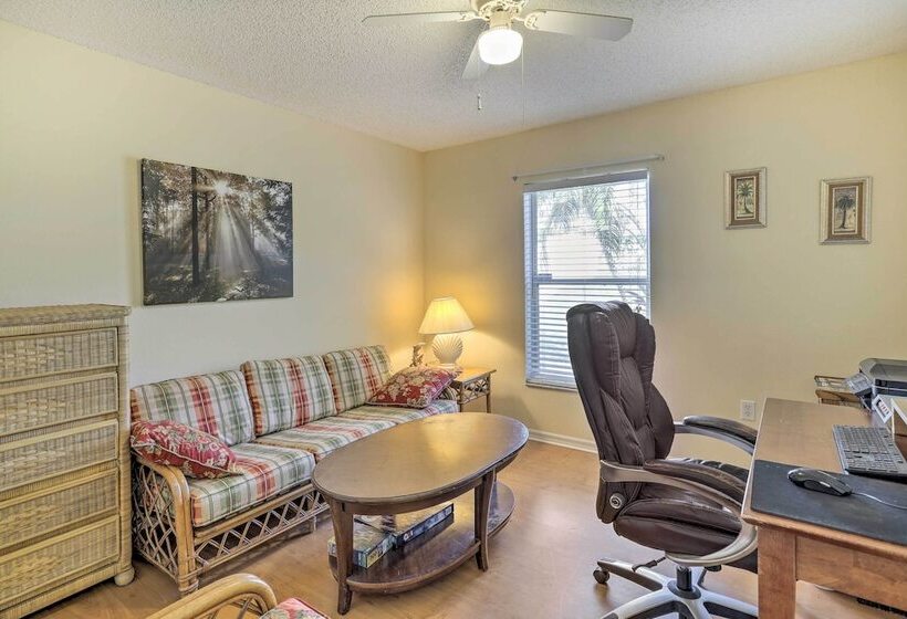 Bright Titusville Retreat W/ Lanai Wfh Friendly!