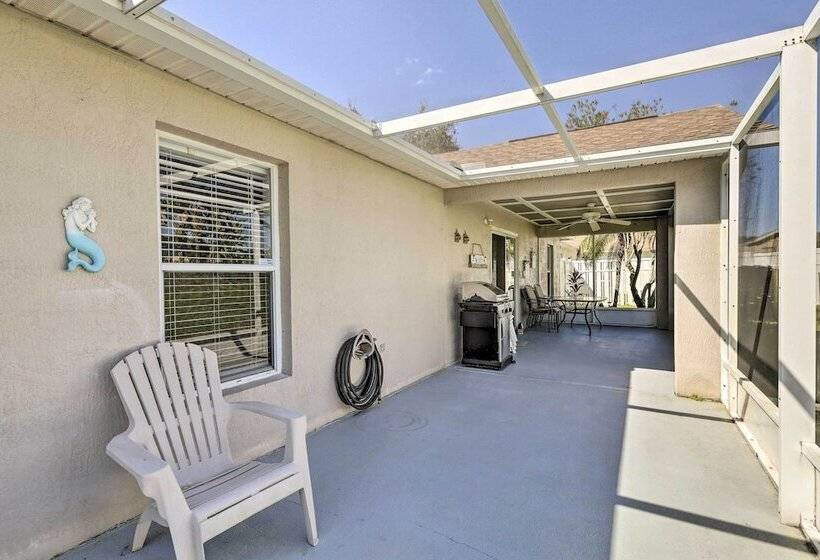 Bright Titusville Retreat W/ Lanai Wfh Friendly!