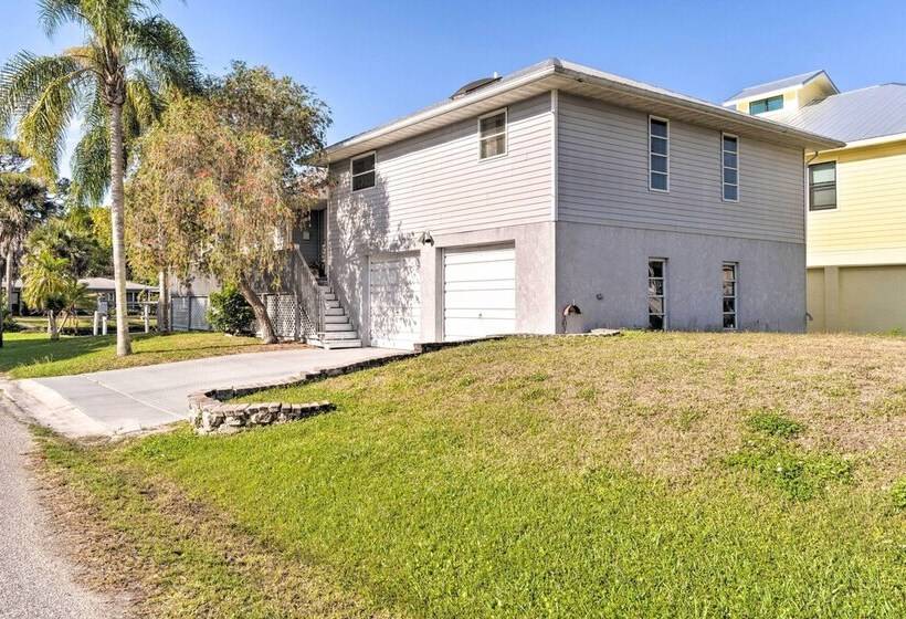 Canalfront Home W/ Private Dock   5 Mi To Beaches!