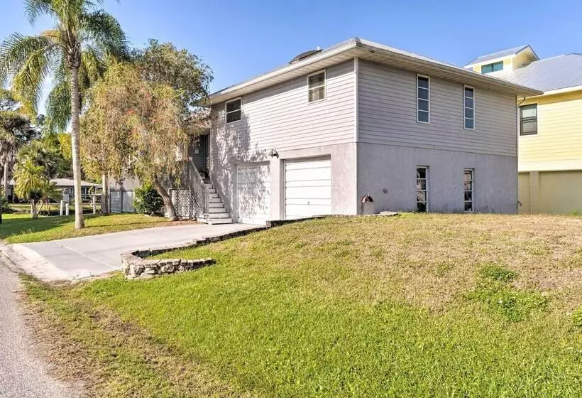 Canalfront Home W/ Private Dock   5 Mi To Beaches!