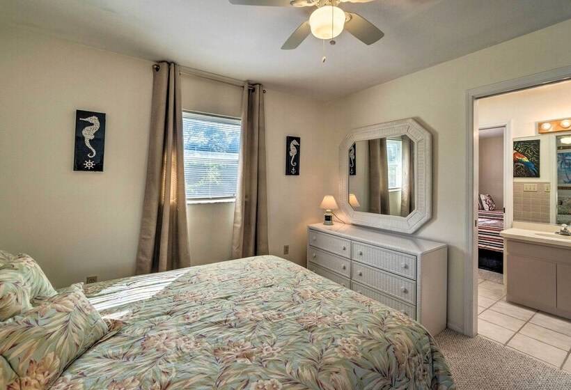 Canalfront Home W/ Private Dock   5 Mi To Beaches!