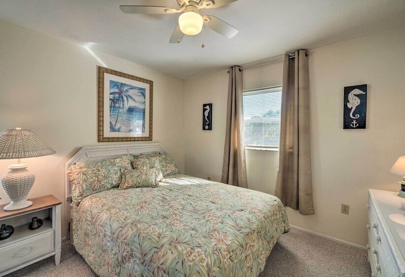 Canalfront Home W/ Private Dock   5 Mi To Beaches!