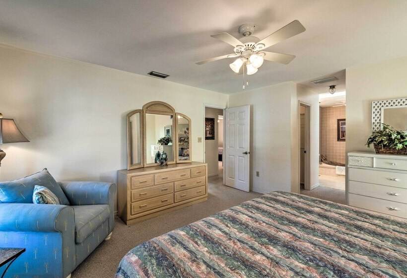 Canalfront Home W/ Private Dock   5 Mi To Beaches!