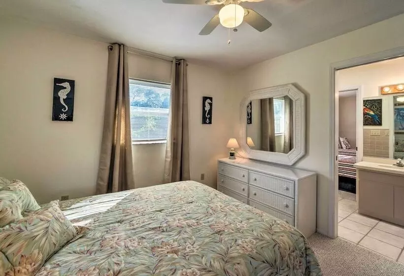 Canalfront Home W/ Private Dock   5 Mi To Beaches!