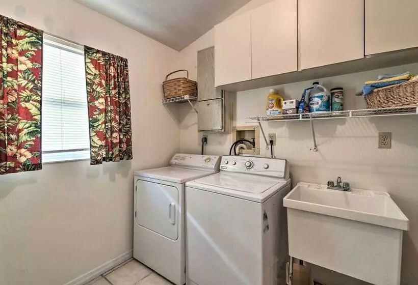 Canalfront Home W/ Private Dock   5 Mi To Beaches!