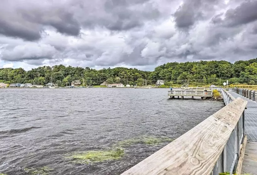 Charming Pentwater Home W/ Fire Pit & Yard!