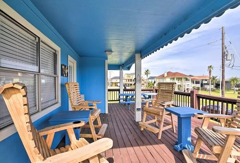 Colorful Crystal Beach Home W/ Ocean View!