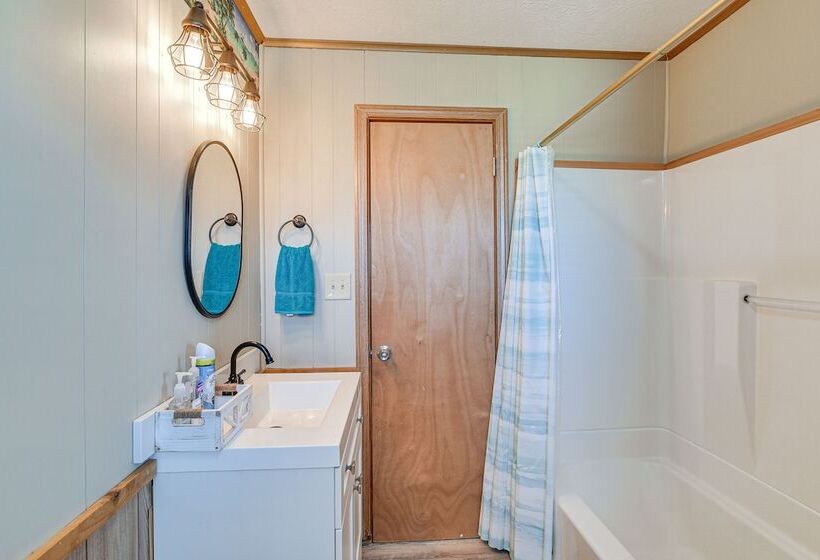 Colorful Crystal Beach Home W/ Ocean View!