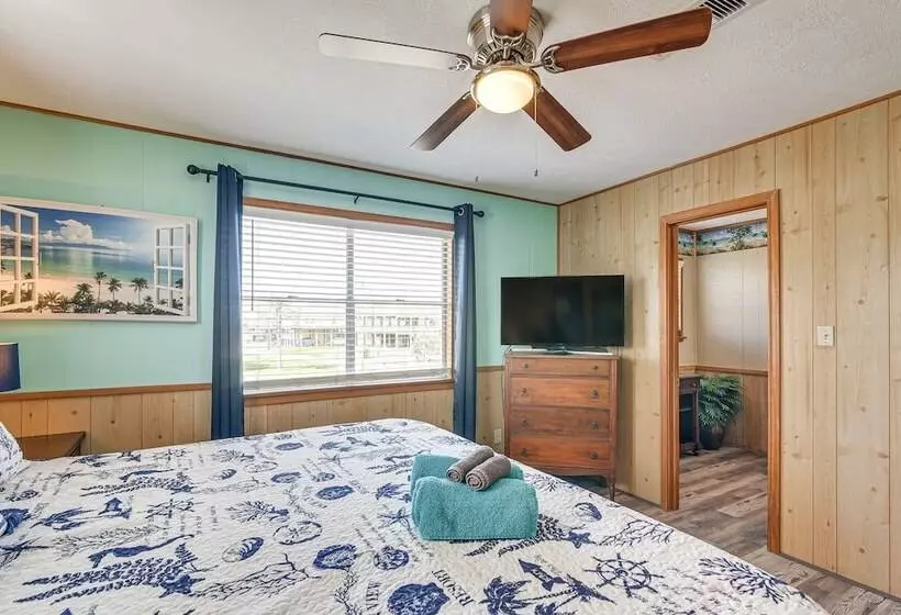 Colorful Crystal Beach Home W/ Ocean View!