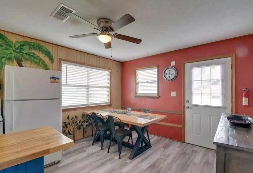 Colorful Crystal Beach Home W/ Ocean View!