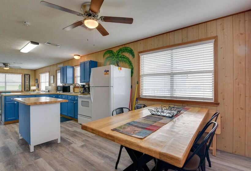 Colorful Crystal Beach Home W/ Ocean View!