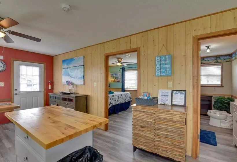 Colorful Crystal Beach Home W/ Ocean View!