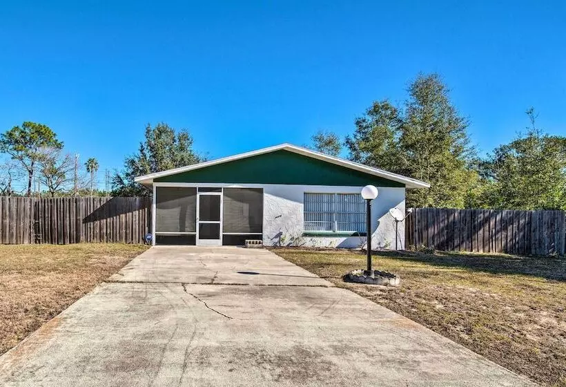 Dog Friendly Home, 10 Mi To Downtown Ocala