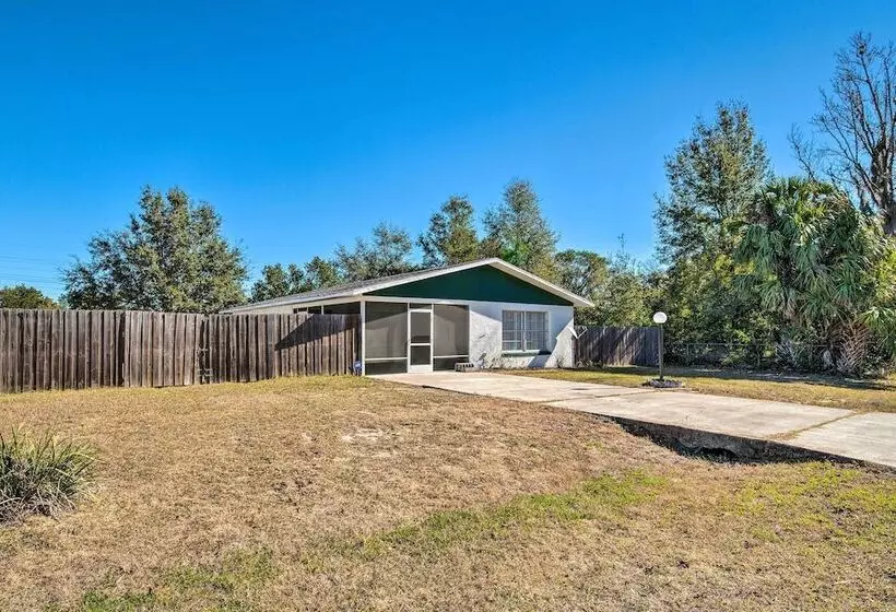 Dog Friendly Home, 10 Mi To Downtown Ocala