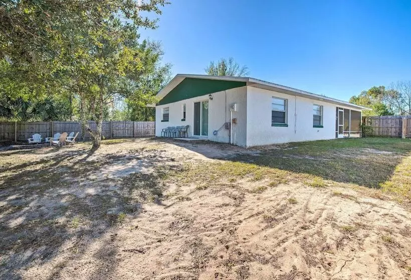 Dog Friendly Home, 10 Mi To Downtown Ocala