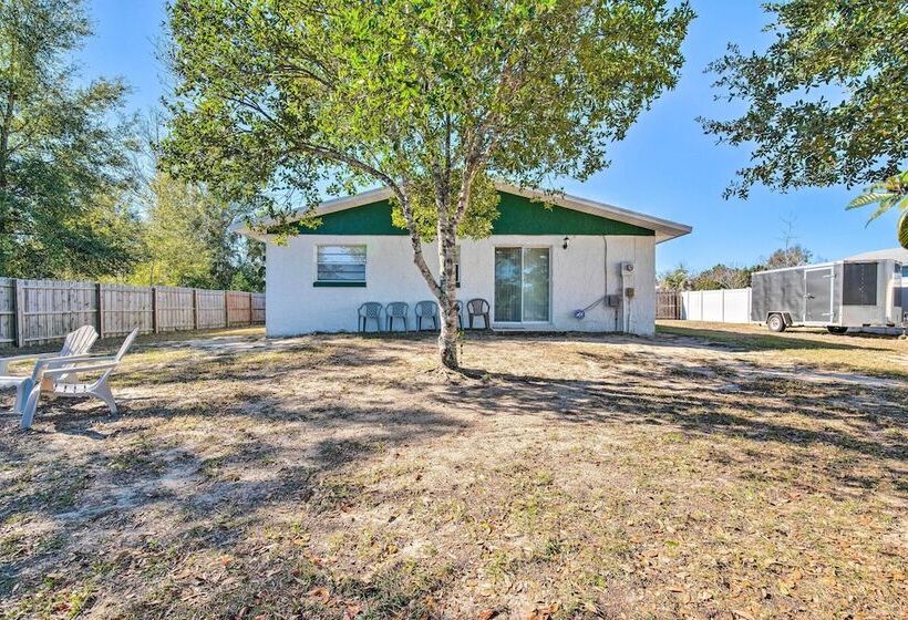 Dog Friendly Home, 10 Mi To Downtown Ocala