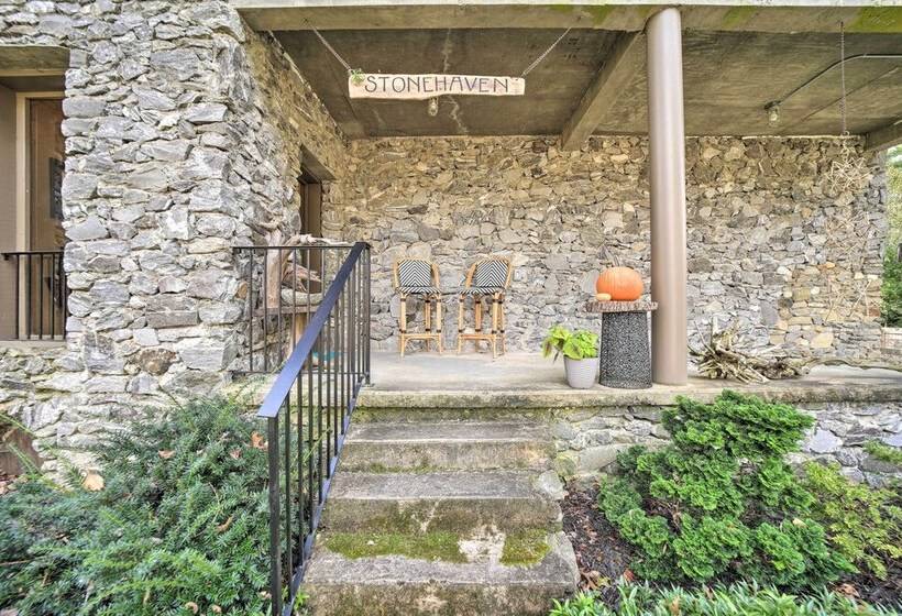 Eclectic Asheville Abode W/ Backyard Oasis!