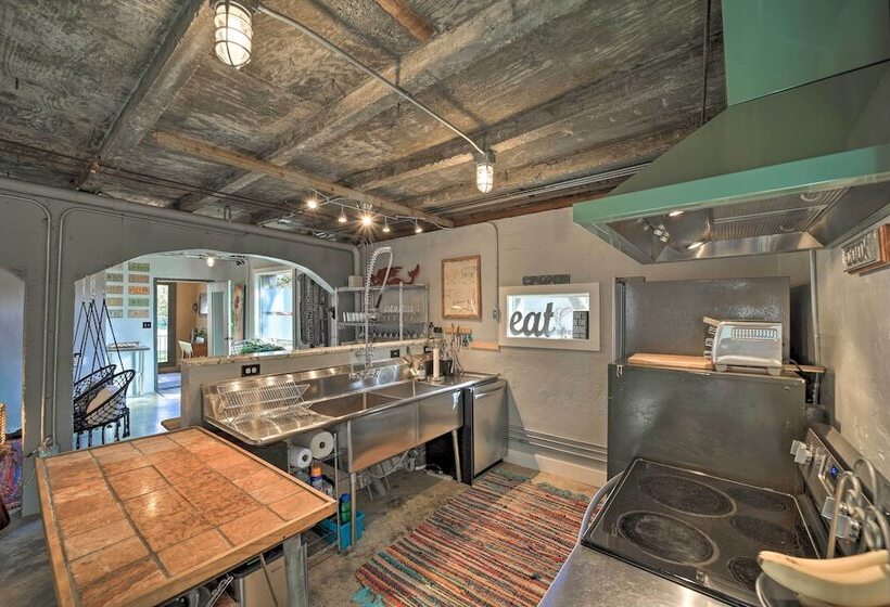 Eclectic Asheville Abode W/ Backyard Oasis!