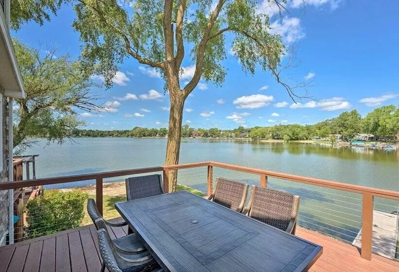 Lakefront Oasis W/ Boat Dock, Fire Pit, Grill