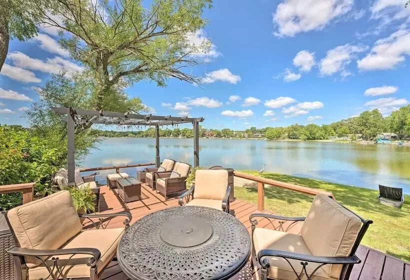 Lakefront Oasis W/ Boat Dock, Fire Pit, Grill