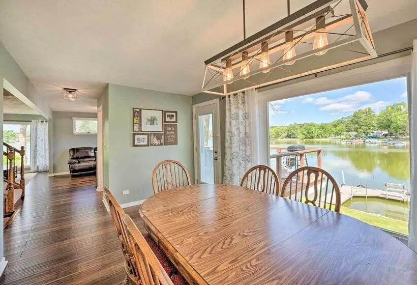 Lakefront Oasis W/ Boat Dock, Fire Pit, Grill