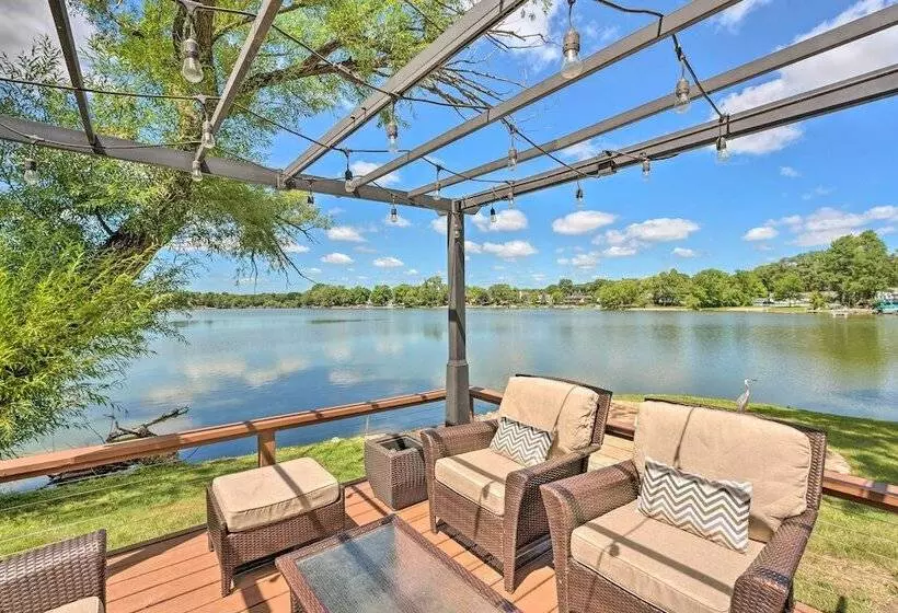 Lakefront Oasis W/ Boat Dock, Fire Pit, Grill