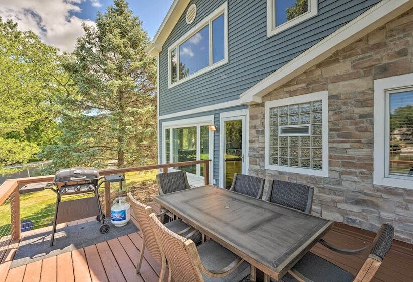 Lakefront Oasis W/ Boat Dock, Fire Pit, Grill