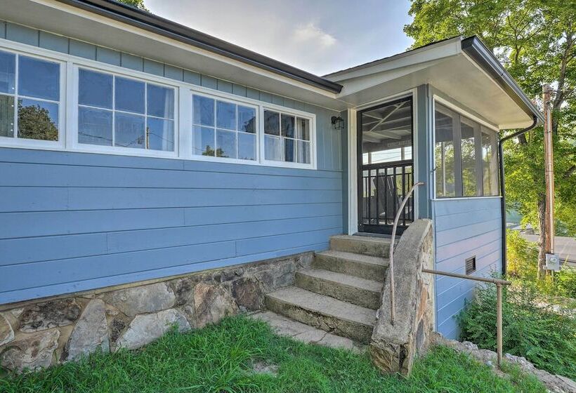 11 Mi To Dtwn Branson: Cottage In Rockaway Beach!