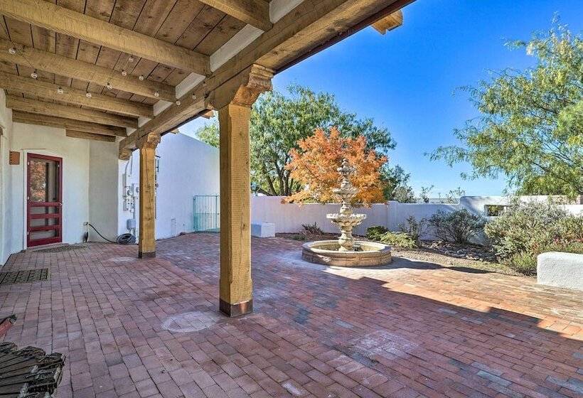 Las Cruces Home La Casa Blanca W/ Courtyard