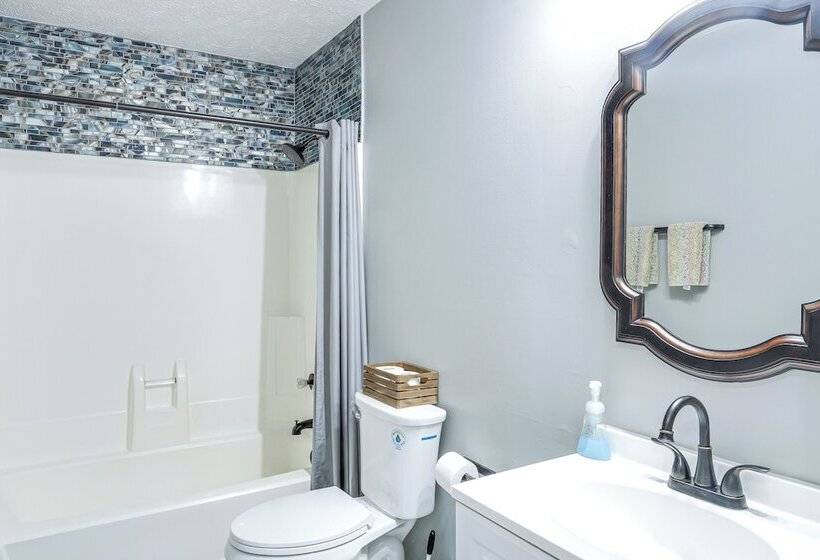 Above Ground Pool & Backyard At Murfreesboro Home!