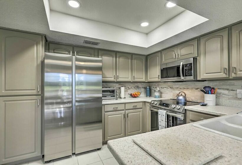 Palm Harbor Home W/ Pool & Golf Course Views!