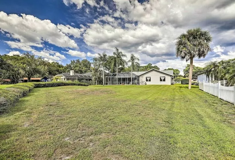 Palm Harbor Home W/ Pool & Golf Course Views!