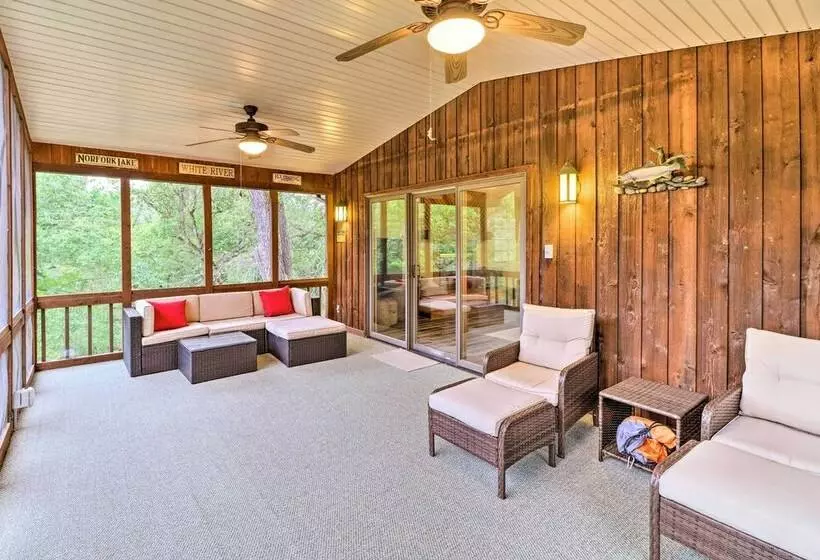 Private Riverfront Home On The White River!