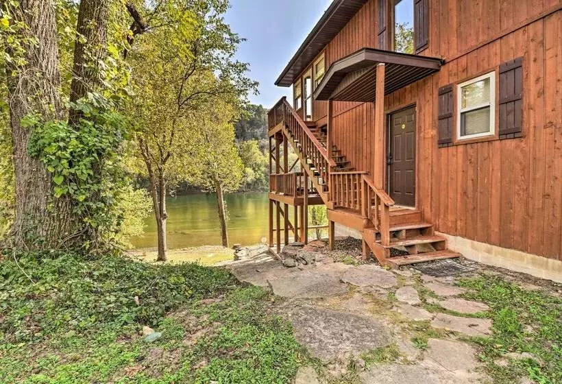 Private Riverfront Home On The White River!