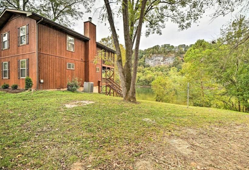 Private Riverfront Home On The White River!
