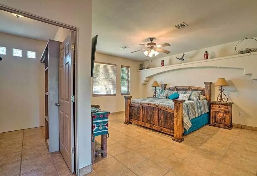 Rustic Las Cruces Escape   2 Mi To Nmsu!