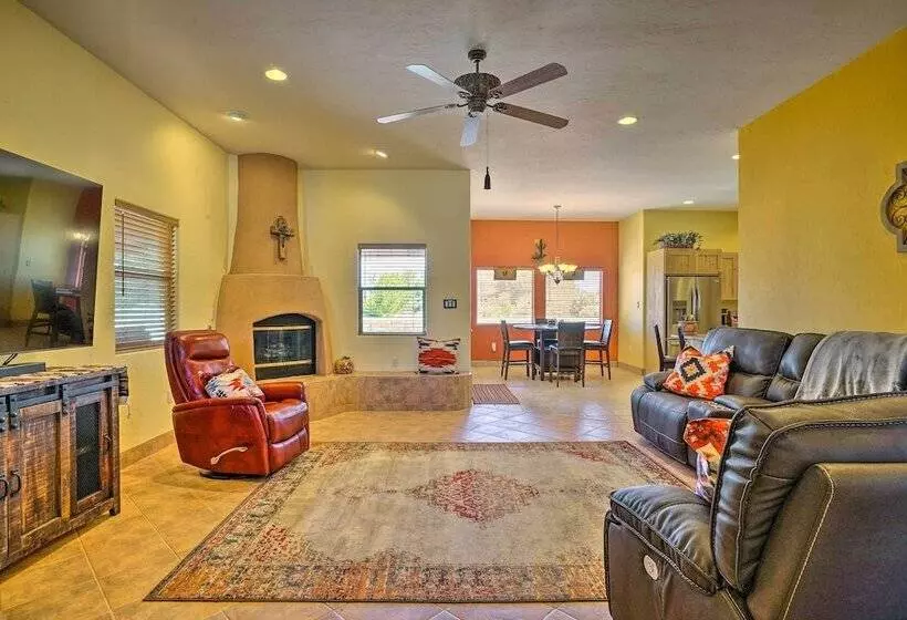 Rustic Las Cruces Escape   2 Mi To Nmsu!