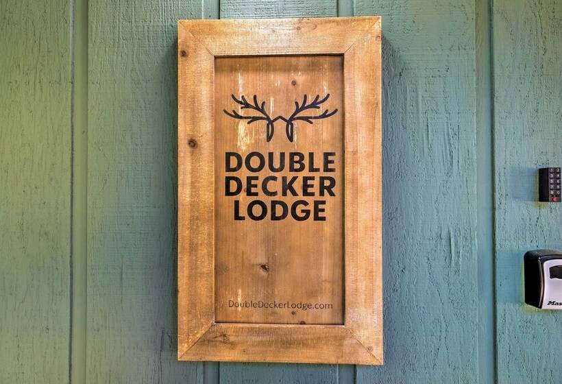 Near Trails: Cabin W/ 2 Level Deck In Twain Harte