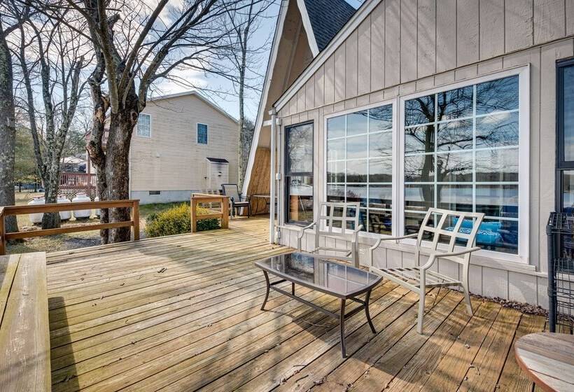 Dock & Sunroom: Waterfront Home Near Kalahari!