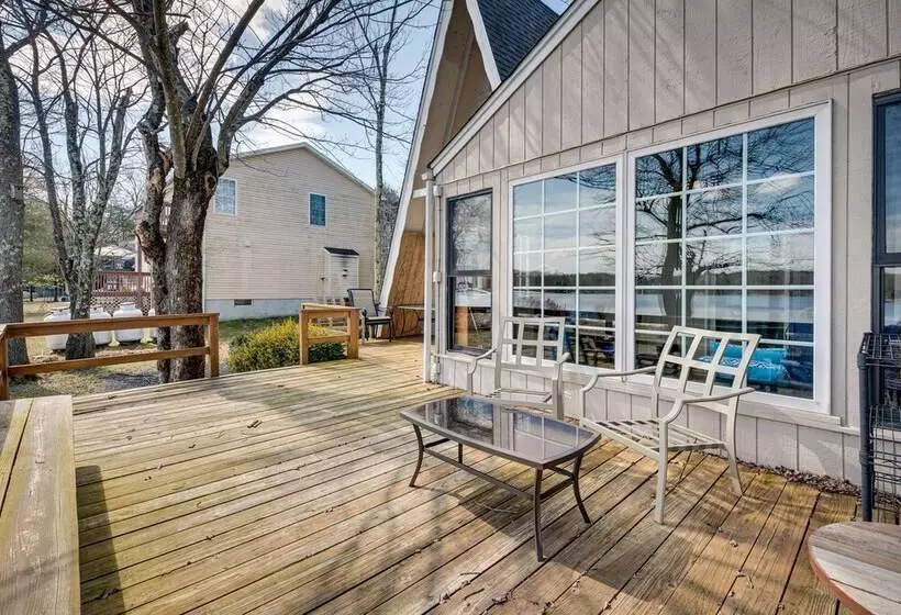Dock & Sunroom: Waterfront Home Near Kalahari!