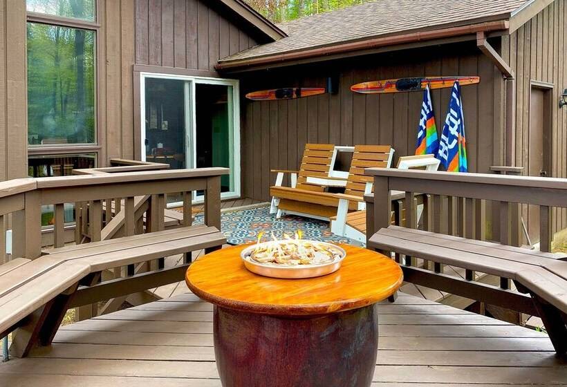 Arbor Vitae Home W/ Game Room: Snowmobiles Welcome