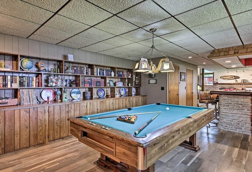 Arbor Vitae Home W/ Game Room: Snowmobiles Welcome