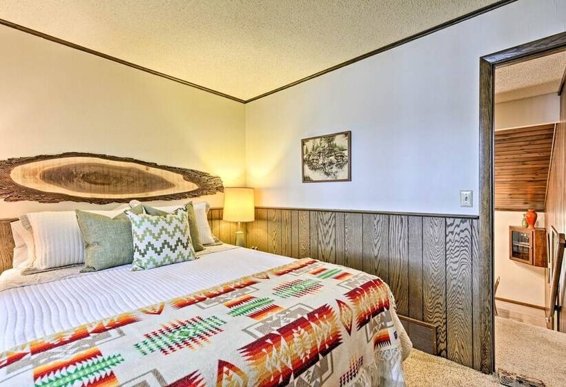 Arbor Vitae Home W/ Game Room: Snowmobiles Welcome