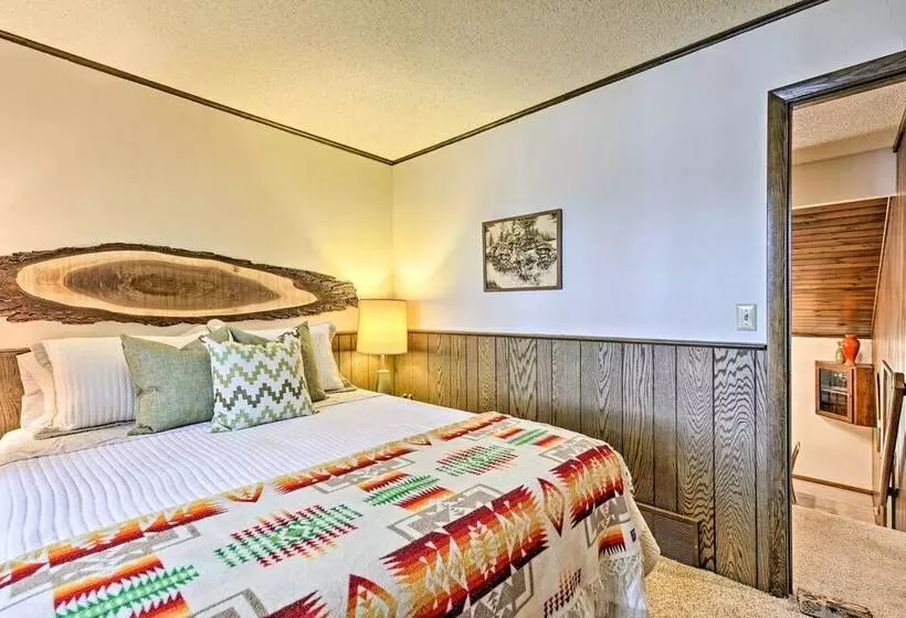 Arbor Vitae Home W/ Game Room: Snowmobiles Welcome