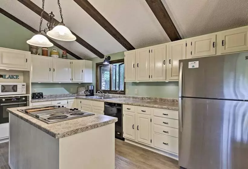 Arbor Vitae Home W/ Game Room: Snowmobiles Welcome