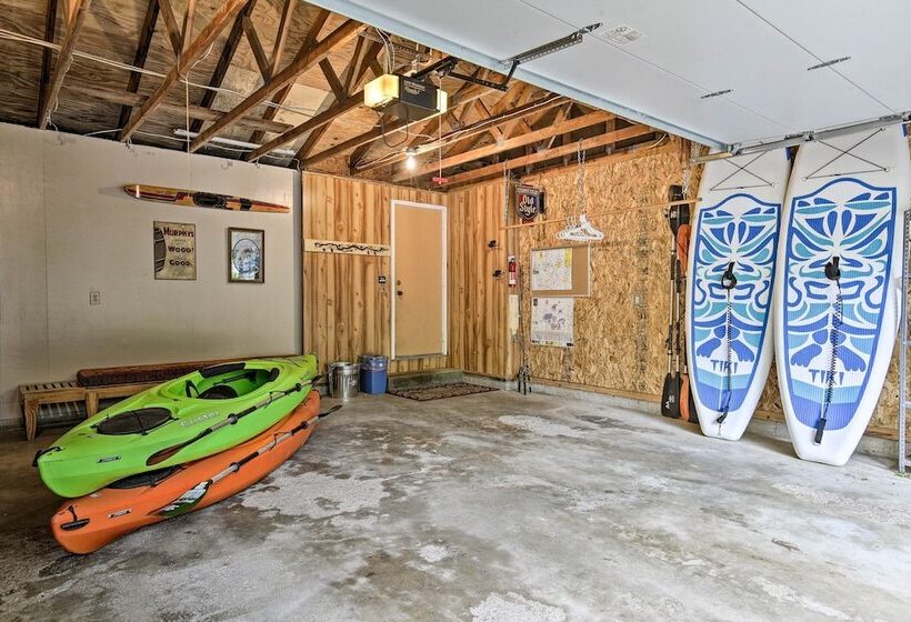 Arbor Vitae Home W/ Game Room: Snowmobiles Welcome