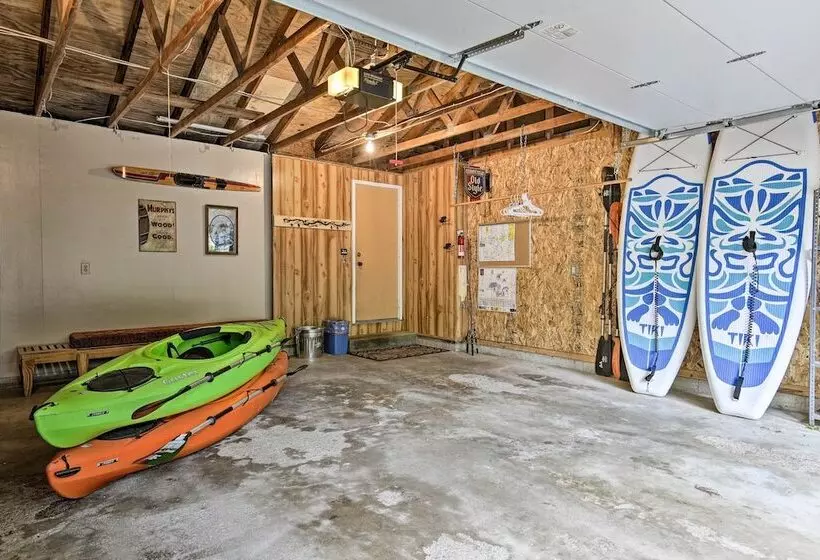 Arbor Vitae Home W/ Game Room: Snowmobiles Welcome