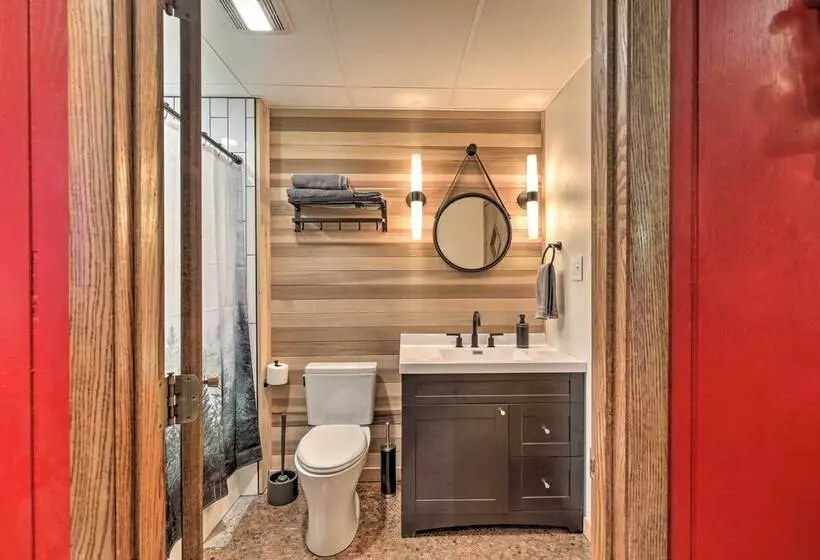 Arbor Vitae Home W/ Game Room: Snowmobiles Welcome